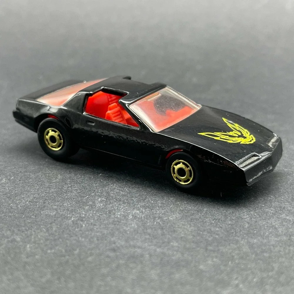 Hot Wheels 1980s Pontiac Firebird T-Tops Car Black‎ Diecast 1/64 Scale Loose
